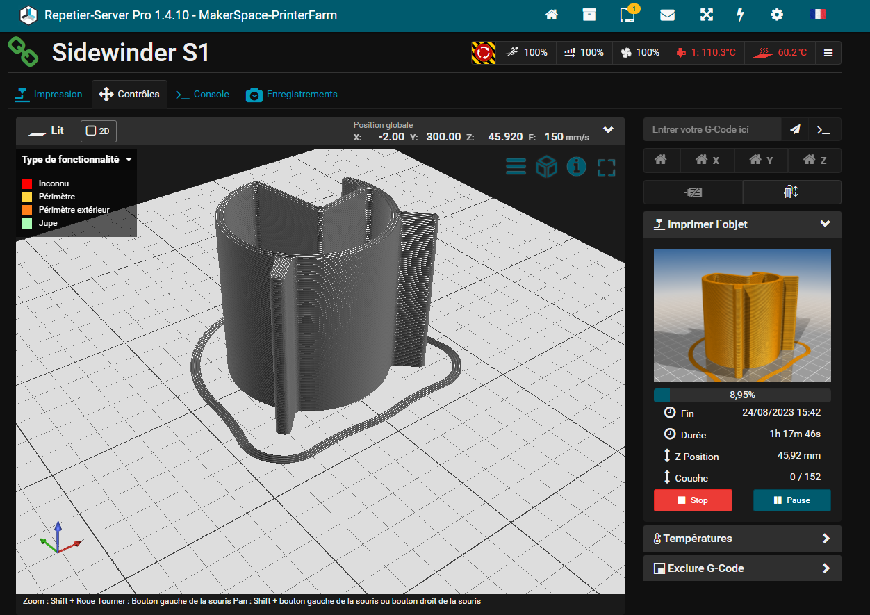 Impression 3D avec CURA (Obsolete)