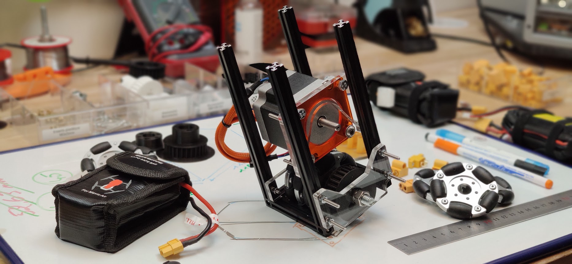 Outil de dimensionnement de la motorisation d'un robot