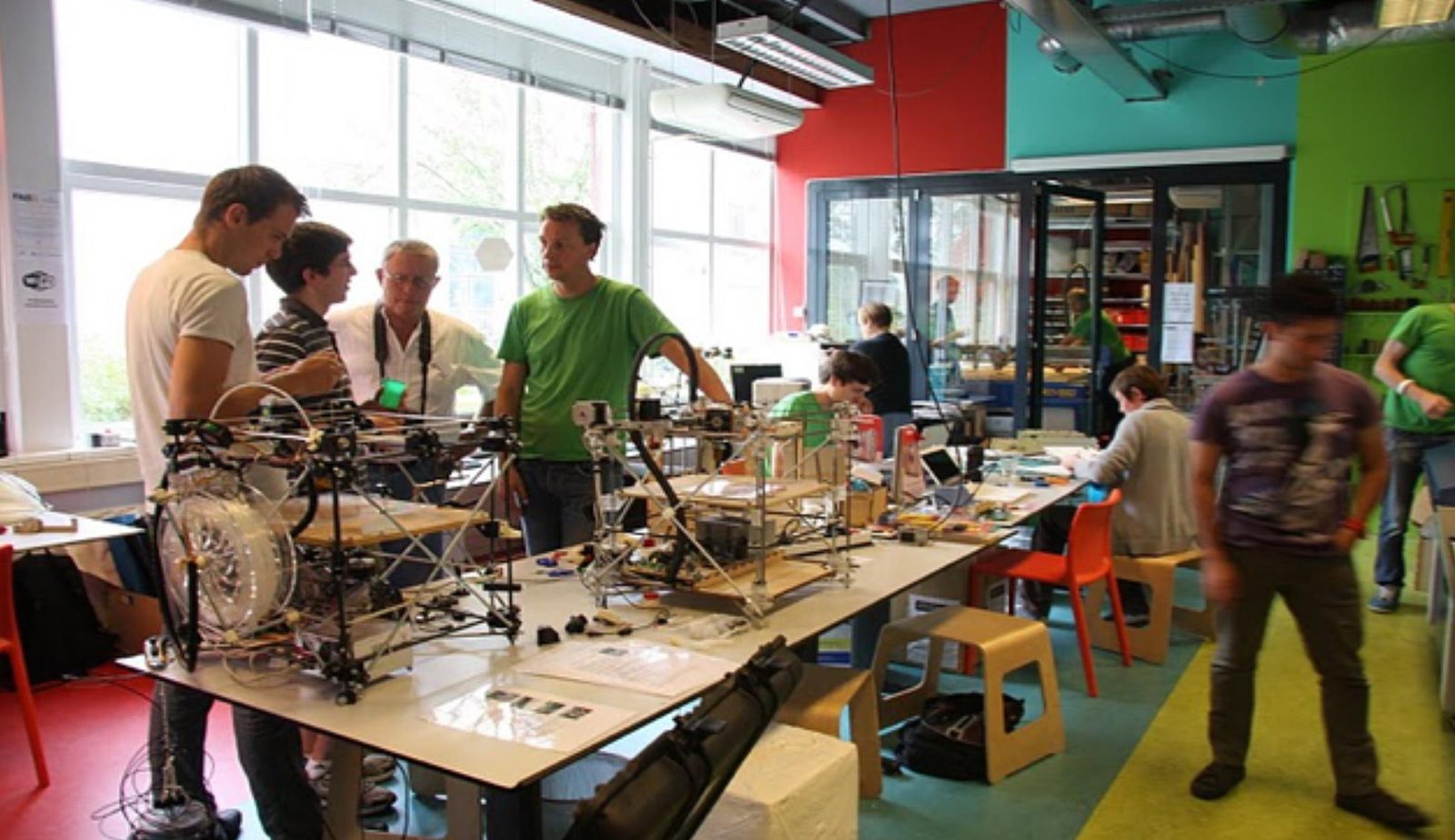 Projets en cours dans un FabLab